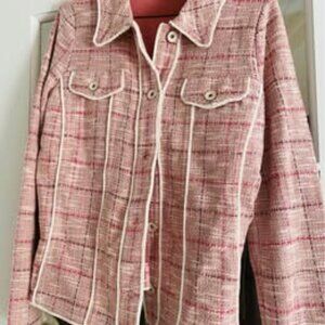 Pink Tweed Jacket